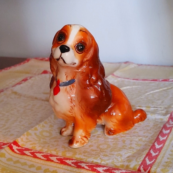 Vintage "Lady" porcelain figurine. Walt Disney productions. Japan - Picture 1 of 7